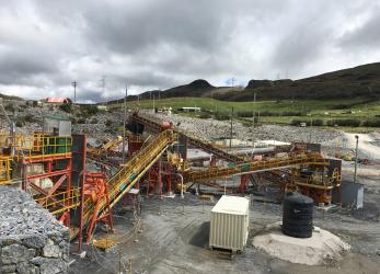 Chancado y Molienda de Minerales y Agregados